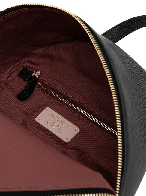 BEAT GENERATIO Rucksack aus gehämmertem Leder Schwarz - Damentaschen