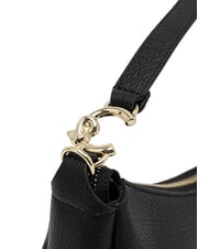 COCCINELLE C-EASY Mittelgroße Umhängetasche aus Leder Schwarz - Damentaschen - 4