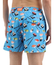 SUN68 JAPAN Herren Strandkostüm Blau - Herrenbadehosen - 2