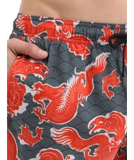 SUN68 JAPAN Herren Strandkostüm Schwarz - Herrenbadehosen - 3