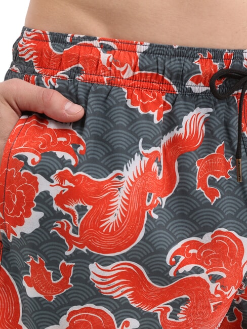 JAPAN Herren Strandkostüm Schwarz - Herrenbadehosen