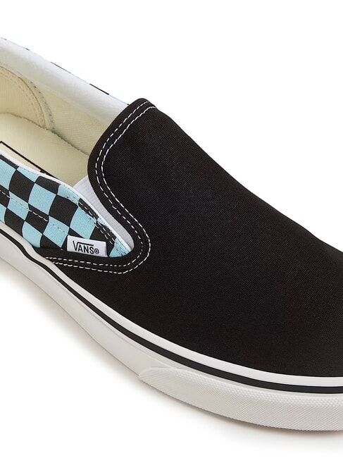 CLASSIC POP CHECK Karierte Slip-On-Sneaker Kristallblau - Schuhe Unisex