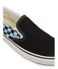VANS CLASSIC POP CHECK Karierte Slip-On-Sneaker Kristallblau - Schuhe Unisex - 3