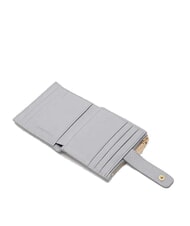 COCCINELLE METALLIC SOFT Mini-Geldb&ouml;rse aus Leder Schnee - Brieftaschen Damen - 2
