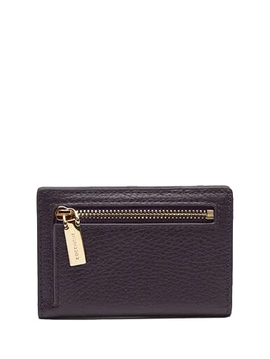 METALLIC SOFT Lederbrieftasche Pflaumen - Brieftaschen Damen