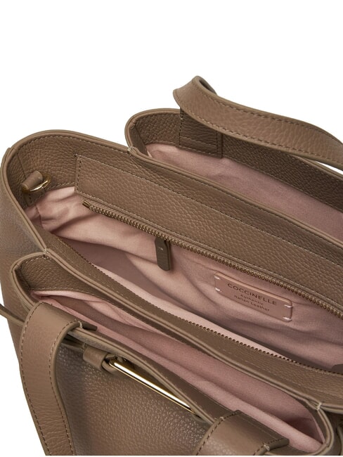 MALORY Handshopper mit Schultergurt warmes Taupe - Damentaschen