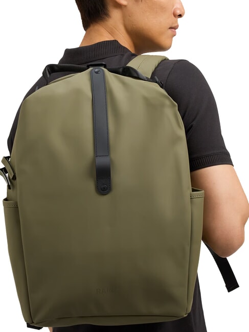 CLIP FRONT Wasserdichter Rucksack Sumpf - Rucksäcke für Schule &amp; Freizeit