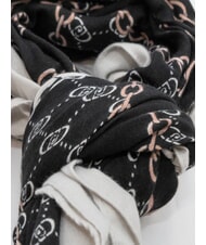 LIUJO CHAIN Schal mit Allover-Print SCHWARZ - Schals - 3