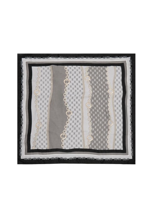 CHAIN Schal mit Allover-Print SCHWARZ - Schals