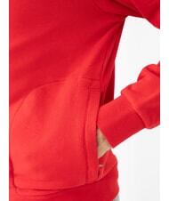 SUN68 MINI LOGO Hoodie mit durchgehendem Reißverschluss Feuerrot - Sweatshirts Herren - 3