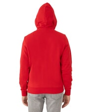 SUN68 MINI LOGO Hoodie mit durchgehendem Reißverschluss Feuerrot - Sweatshirts Herren - 4