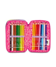 SJGANG FABLE JOURNEY Federmäppchen mit 3 Reißverschlüssen und Schulset violett - Etuis und Zubehör - 5