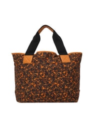 SUN68 LOGO BEACH Strandtasche aus Segeltuch beige/fluoreszierendes orange - Damentaschen - 4