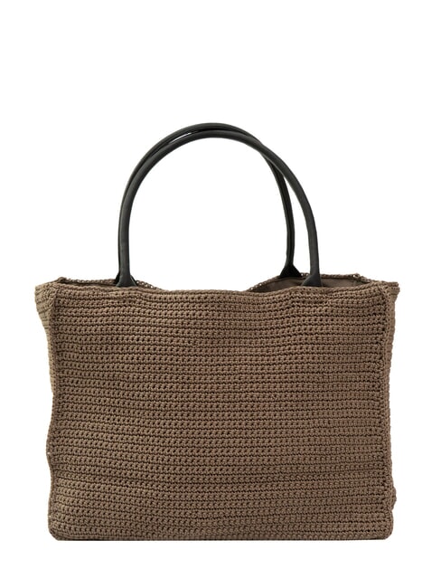 TWIST Strandtasche mit Schulterriemen Beige - Damentaschen