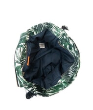 SUN68 FANCY SPONGE ALLOVER Strandtasche aus Canvas mit Schulterriemen Englischgrün/Cremeweiß - Damentaschen - 5