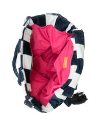 SUN68 FANCY SPONGE ALLOVER Strandtasche aus Canvas mit Schulterriemen marineblau/cremeweiß - Damentaschen - 5