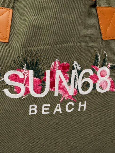 LOGO BEACH Strandtasche aus Segeltuch Militär - Damentaschen