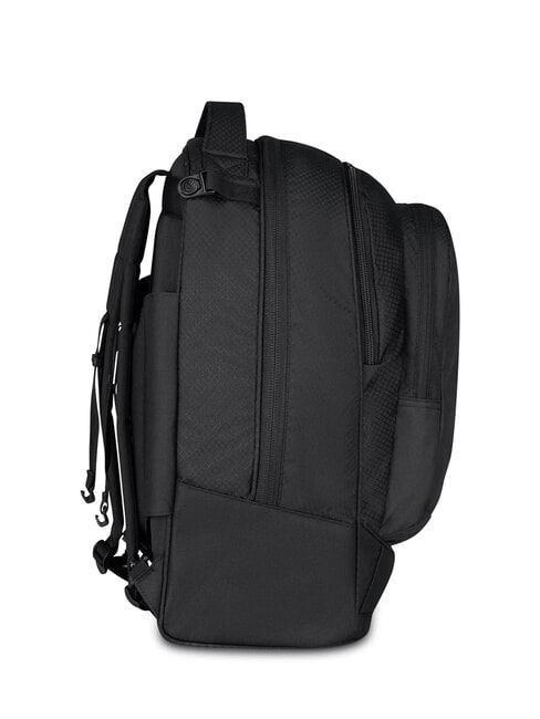 PLUS GRS LED 14" Laptop-Trolley-Rucksack tiefschwarz - Rucks&auml;cke mit Trolleyfunktion