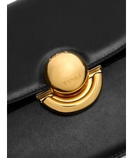 FURLA SFERA Mini-Umhängetasche aus Leder Schwarz - Damentaschen - 3