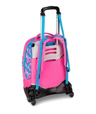 MERMAID M. FEVER Abnehmbarer 3-Rad-Trolley-Rucksack fluoreszierendes Türkis - Rucksäcke mit Trolleyfunktion - 3