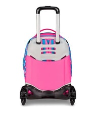 MERMAID M. FEVER Abnehmbarer 3-Rad-Trolley-Rucksack fluoreszierendes Türkis - Rucksäcke mit Trolleyfunktion - 8