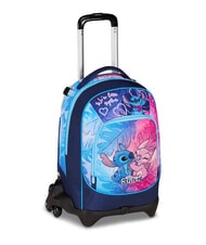 LILO & STITCH CUTE AND FLUFFY Abnehmbarer 3-Rad-Trolley-Rucksack - Rucksäcke mit Trolleyfunktion