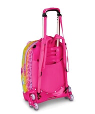 SJGANG CAT&AIR Abnehmbarer 3-Rad-Trolley-Rucksack SCHWARZ GESTREIFTER WALD - Rucks&auml;cke mit Trolleyfunktion - 3