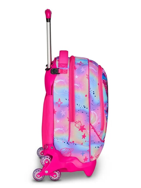 CAT LED Abnehmbarer 3-Rad-Trolley-Rucksack fuchsiafluo - Rucks&auml;cke mit Trolleyfunktion