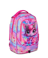 SJGANG CAT LED Abnehmbarer 3-Rad-Trolley-Rucksack fuchsiafluo - Rucks&auml;cke mit Trolleyfunktion - 5