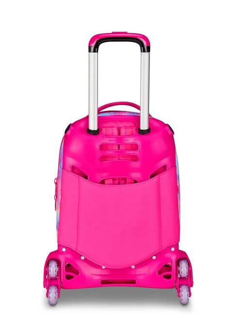 CAT LED Abnehmbarer 3-Rad-Trolley-Rucksack fuchsiafluo - Rucks&auml;cke mit Trolleyfunktion