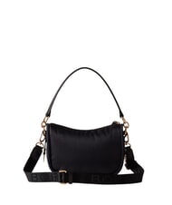 BORBONESE CAHIER HOBO SMALL Umhängetasche mit Schultergurt dunkles Schwarz - Damentaschen - 3