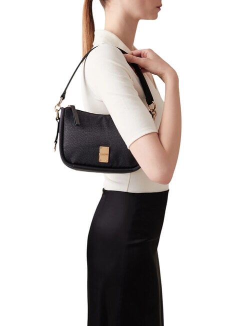 CAHIER HOBO SMALL Umhängetasche mit Schultergurt dunkles Schwarz - Damentaschen