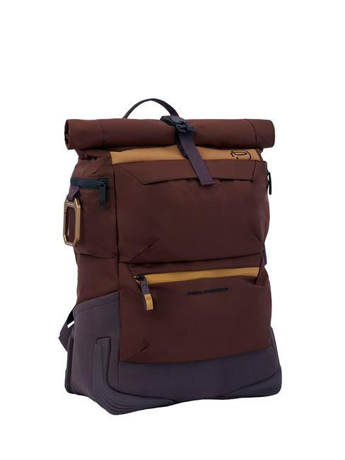 CAMPIONARIO - CORNER 2.0 15,6-Zoll-PC-Rucksack, mit Regenh&uuml;lle BRAUN - PC-Rucks&auml;cke