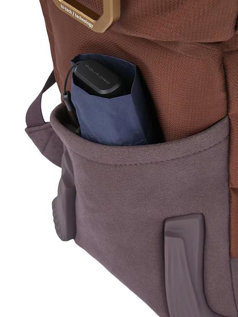 CAMPIONARIO - CORNER 2.0 15,6-Zoll-PC-Rucksack, mit Regenh&uuml;lle BRAUN - PC-Rucks&auml;cke