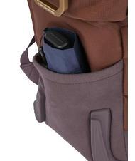 PIQUADRO CAMPIONARIO - CORNER 2.0 15,6-Zoll-PC-Rucksack, mit Regenh&uuml;lle BRAUN - PC-Rucks&auml;cke - 4