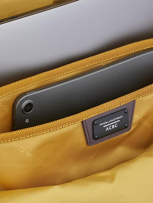 CAMPIONARIO - CORNER 2.0 15,6-Zoll-PC-Rucksack, mit Regenh&uuml;lle BRAUN - PC-Rucks&auml;cke