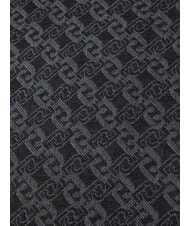 LIUJO LOGO CHAIN Jacquard-Schal SCHWARZ - Schals - 3