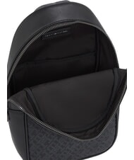 TOMMY HILFIGER TH  MONOGRAM Ein-Schulter-Rucksack Schwarz - Rucksäcke für Schule &amp; Freizeit - 3
