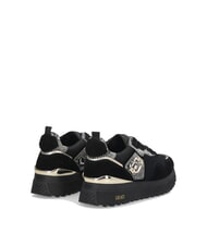 LIUJO MAXI WONDER 01 Plateau-Sneaker mit Python-Details Schwarz - Damenschuhe - 5