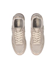 LIUJO MAXI WONDER 01 Sneakers aus Leder und Mesh helles Seil - Damenschuhe - 4