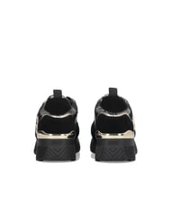 LIUJO MAXI WONDER 01 Plateau-Sneaker mit Python-Details Schwarz - Damenschuhe - 7