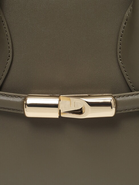 GOCCIA Kleine Umhängetasche aus Leder Salbei - Damentaschen