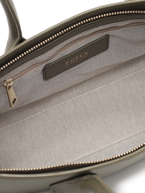 GOCCIA Kleine Umhängetasche aus Leder Salbei - Damentaschen