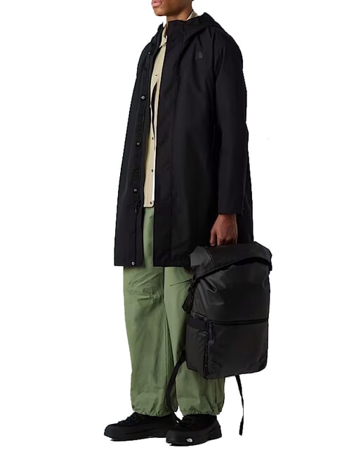 BASE CAMP VOYAGER Rolltop-Rucksack, für Laptops bis 16 Zoll TNF-Schwarz/Asphaltgrau - Rucksäcke für Schule &amp; Freizeit