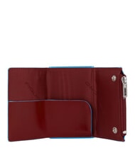 PIQUADRO BLUE SQUARE Lederbrieftasche mit Schiebesystem Leder4 - Brieftaschen Herren - 3