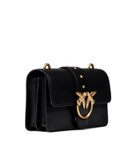 PINKO LOVE ONE CLASSIC Mini-Umh&auml;ngetasche aus Leder - Damentaschen