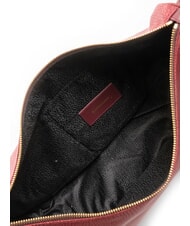 BORBONESE LUNA M Schultertasche Merlot - Damentaschen - 4