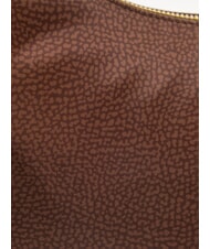 BORBONESE LUNA S Tasche mit Schultergurt Haselnuss - Damentaschen - 3