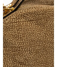BORBONESE CAMOSCIO SEXY MEDIUM Mittelgro&szlig;e Wildledertasche op / natu - Damentaschen - 3