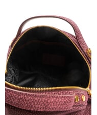 BORBONESE CAMOSCIO SEXY MEDIUM Mittelgroße Wildledertasche Merlot - Damentaschen - 5